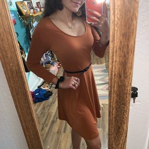 Forever 21 Burnt Orange Dress!